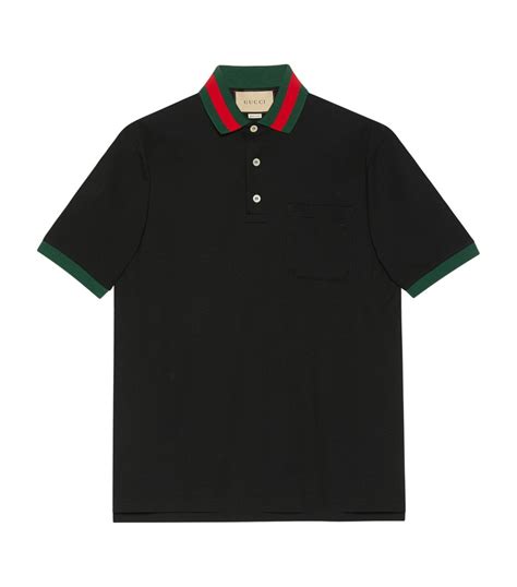 black gucci collar shirt|gucci collar shirt men.